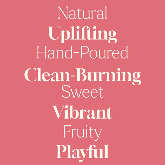 Summer Berry Naturally Scented Candle
