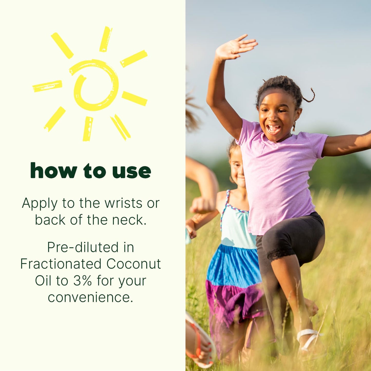 PT Kids Sunny Vibes Pre-Diluted Roll-On