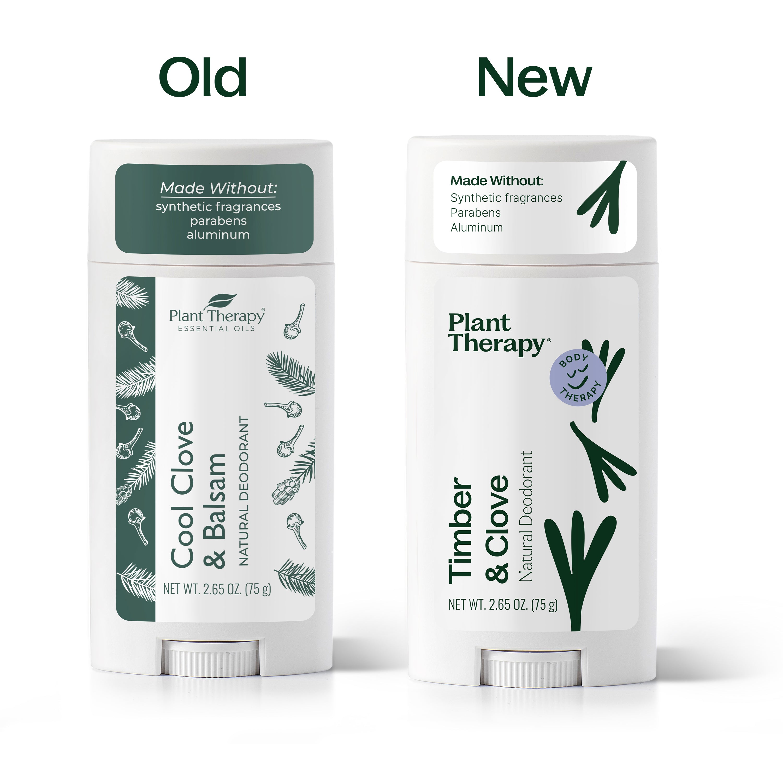 Timber & Clove Natural Deodorant – Plant Therapy