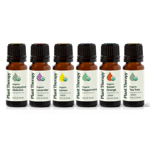 Top 6 Organic Singles Essential Oil Set
