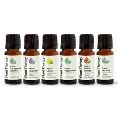 Top 6 Organic Singles Essential Oil Set