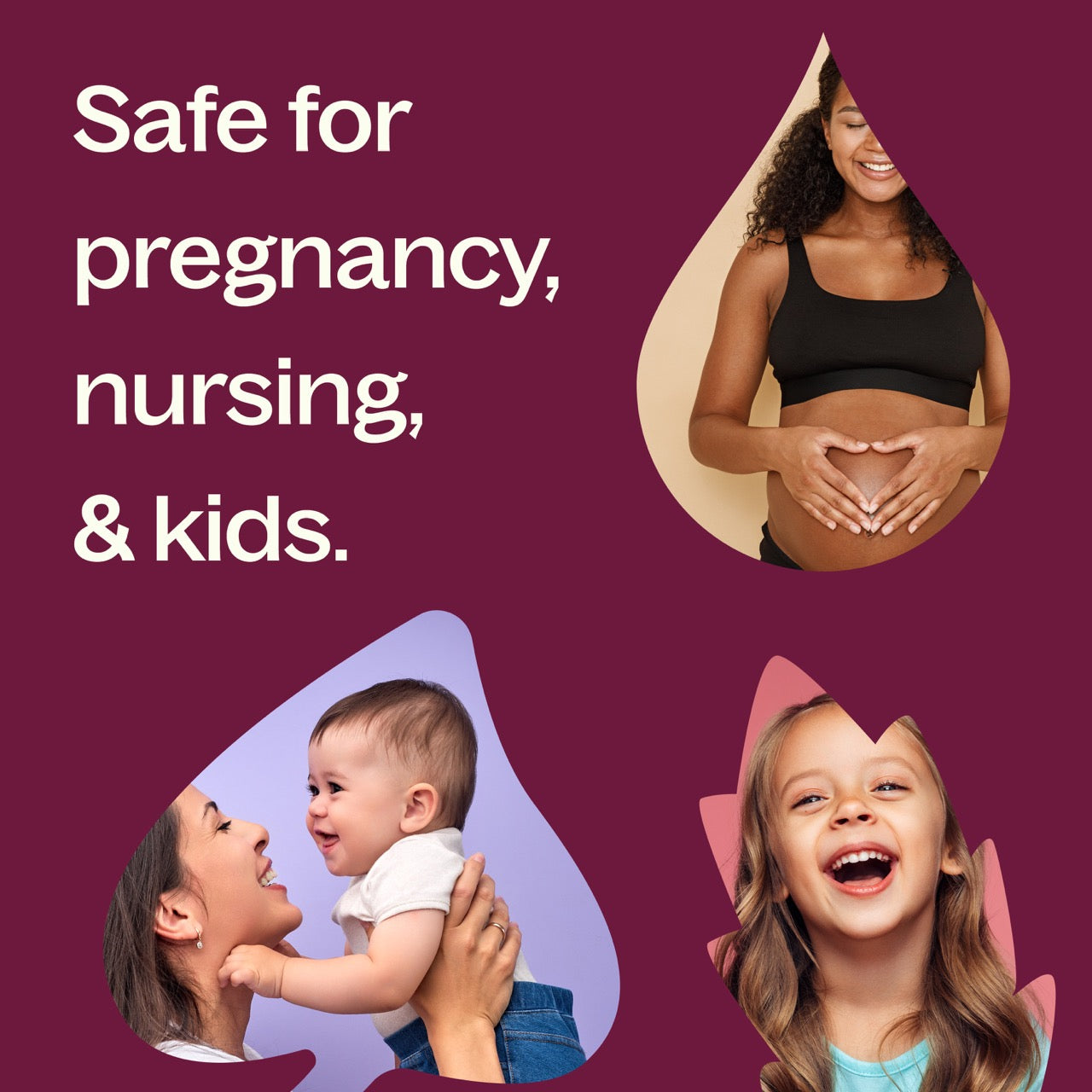 Tummy All Better KidSafe Essential Oil is safe for pregnancy, nursing, and kids