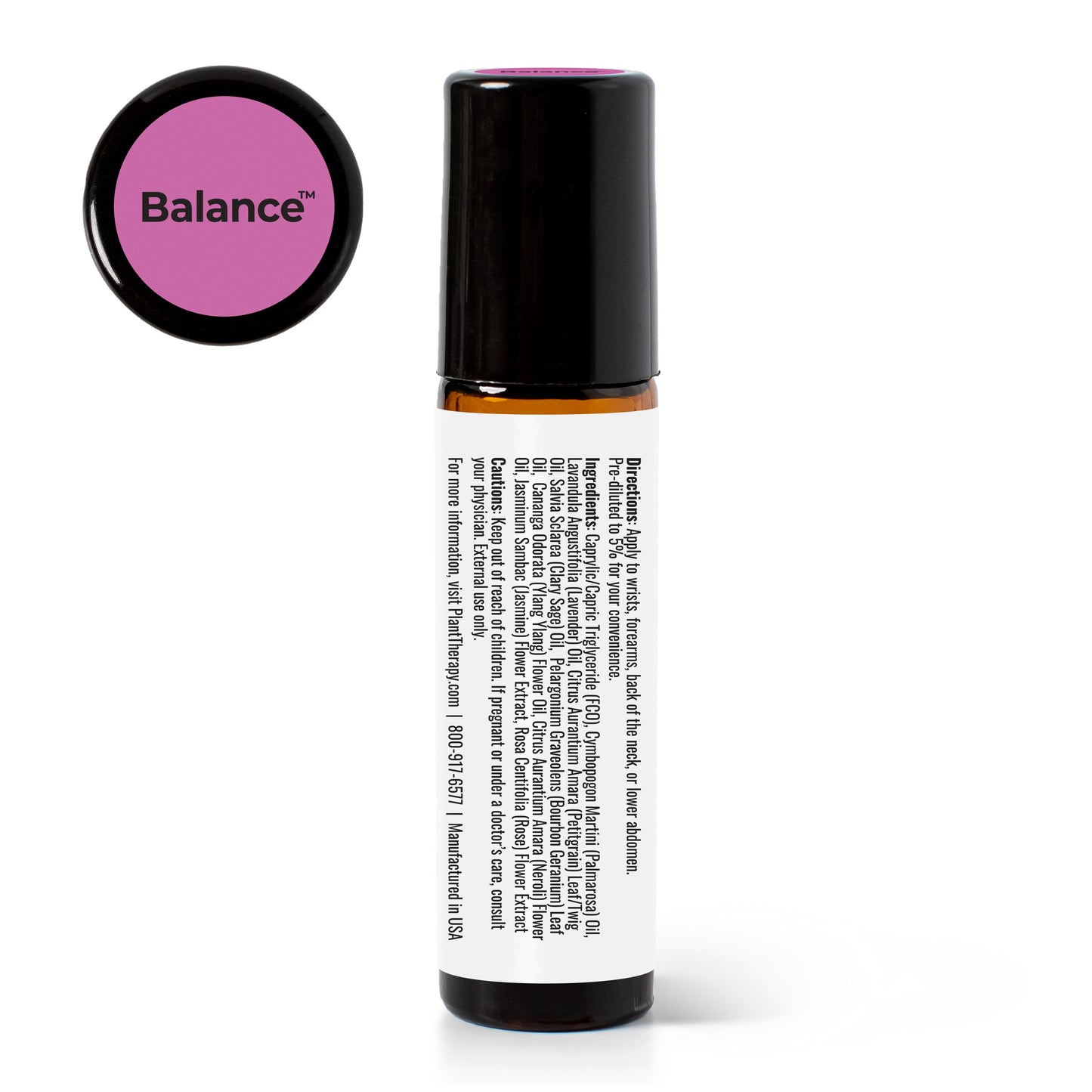 Balance Essential Oil Blend Pre-Diluted Roll-On
