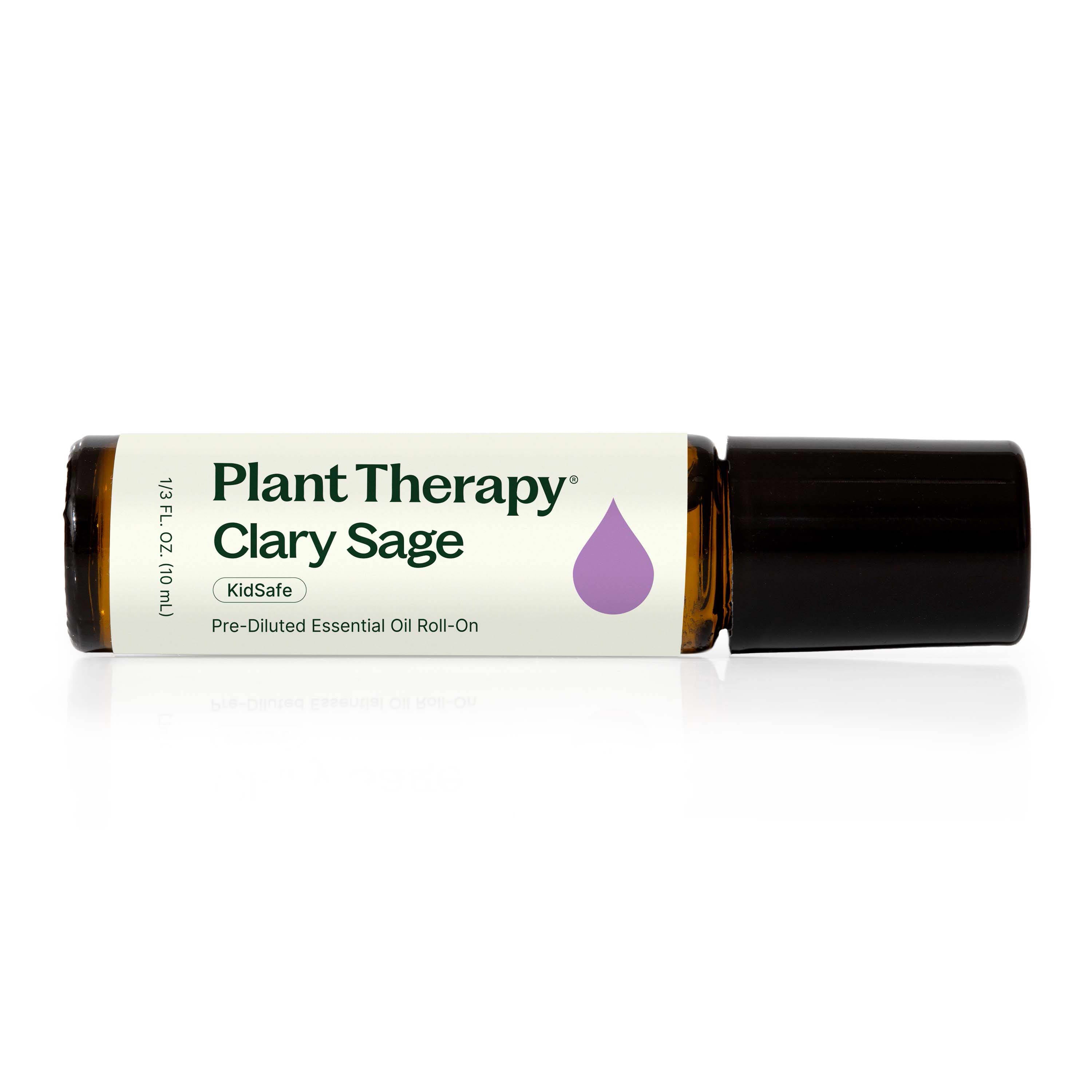 Clary Sage Essential Oil Pre-Diluted Roll-On – Plant Therapy