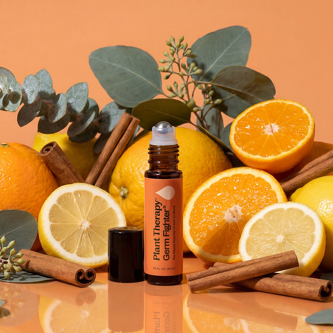Germ Fighter Essential Oil Blend Pre-Diluted Roll-On