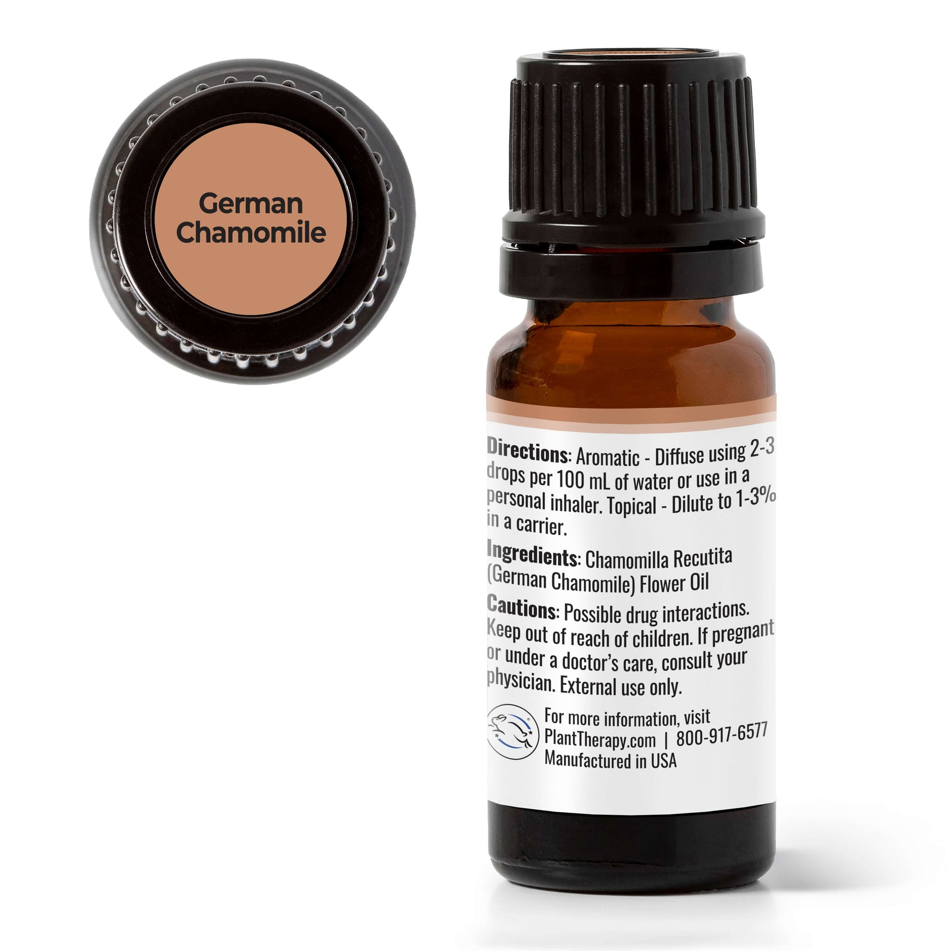 Chamomile Essential Oil Blend (GC/MS Tested), 1/2 fl oz (15 ml) Dropper Bottle