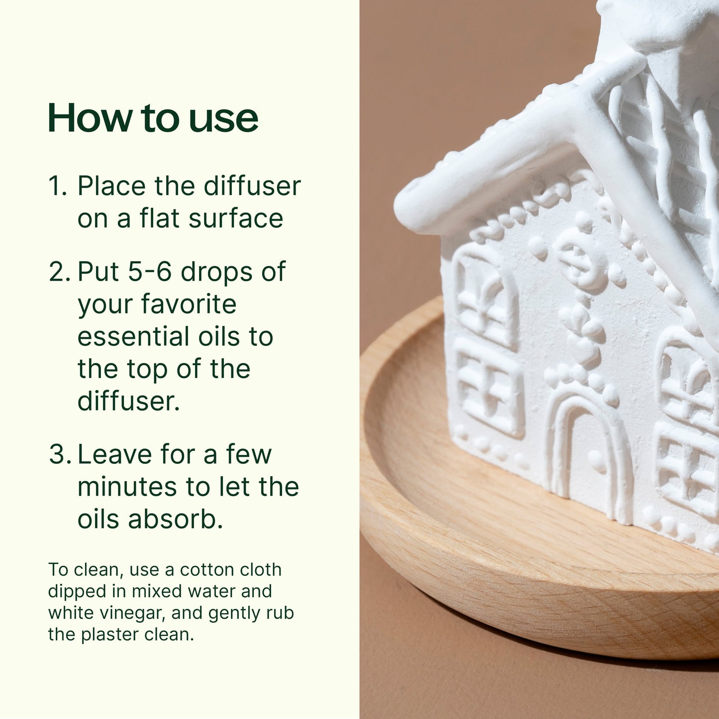 Gingerbread House Passive Diffuser