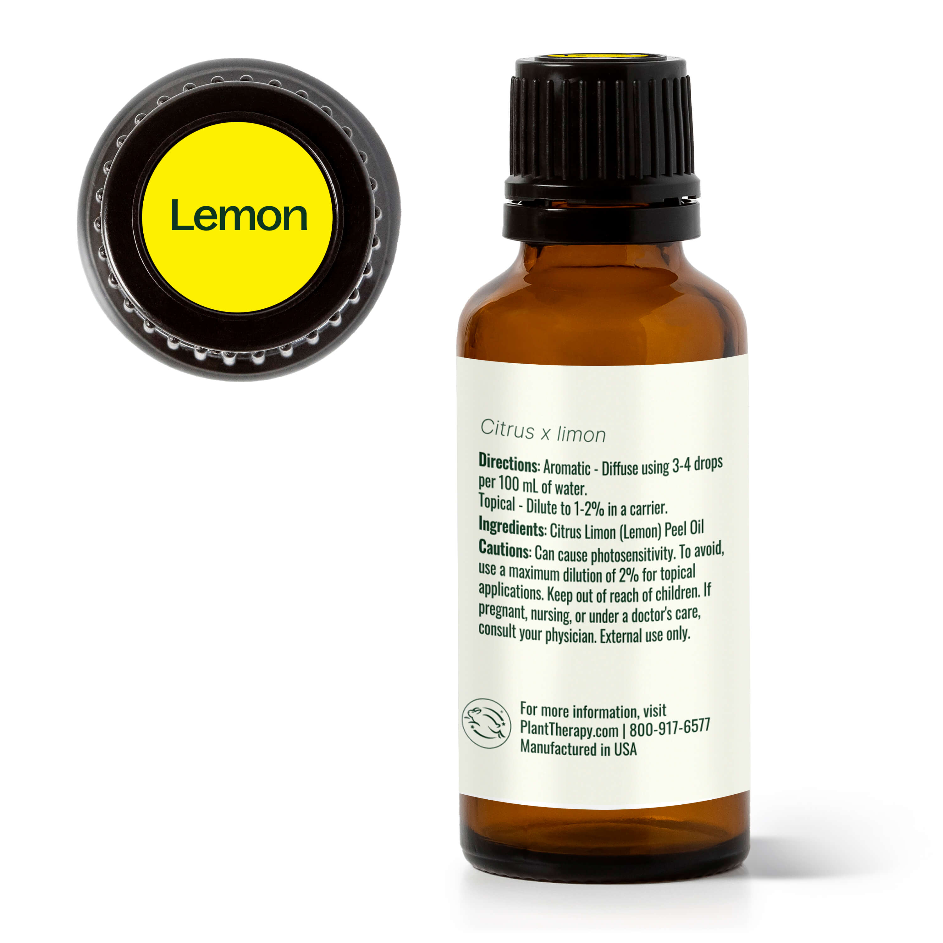 Lemon Essential Oil 10 mL | Fresh & Energizing