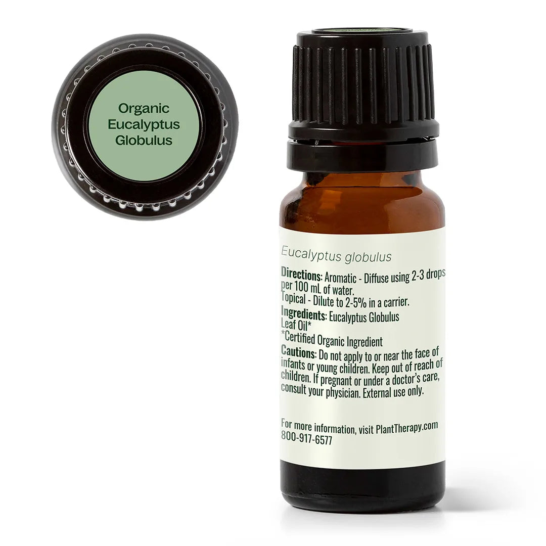 Organic Eucalyptus Globulus Essential Oil