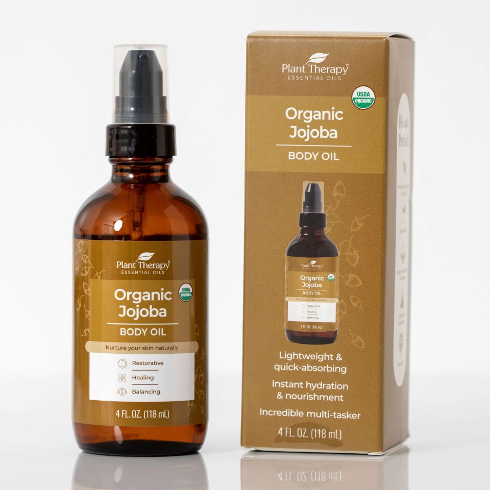 Organic Jojoba Body Oil 4 oz