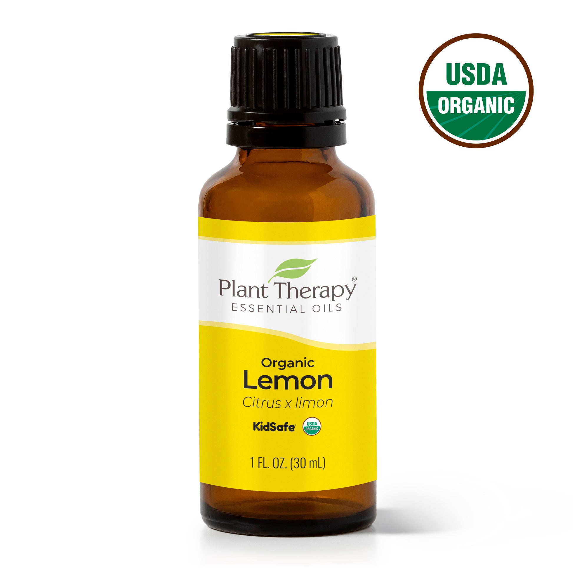 Plant Therapy Lemon Essential Oil 100 ml (3.3 oz) 100% Pure, Undiluted, Natural