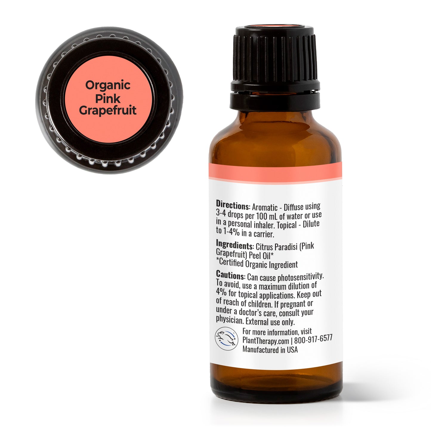 Organic Pink Grapefruit Essential Oil – Plant Therapy