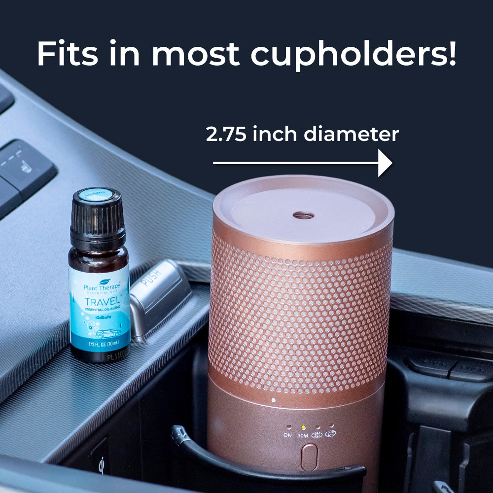 Rose Gold Portable Diffuser with Travel Pack