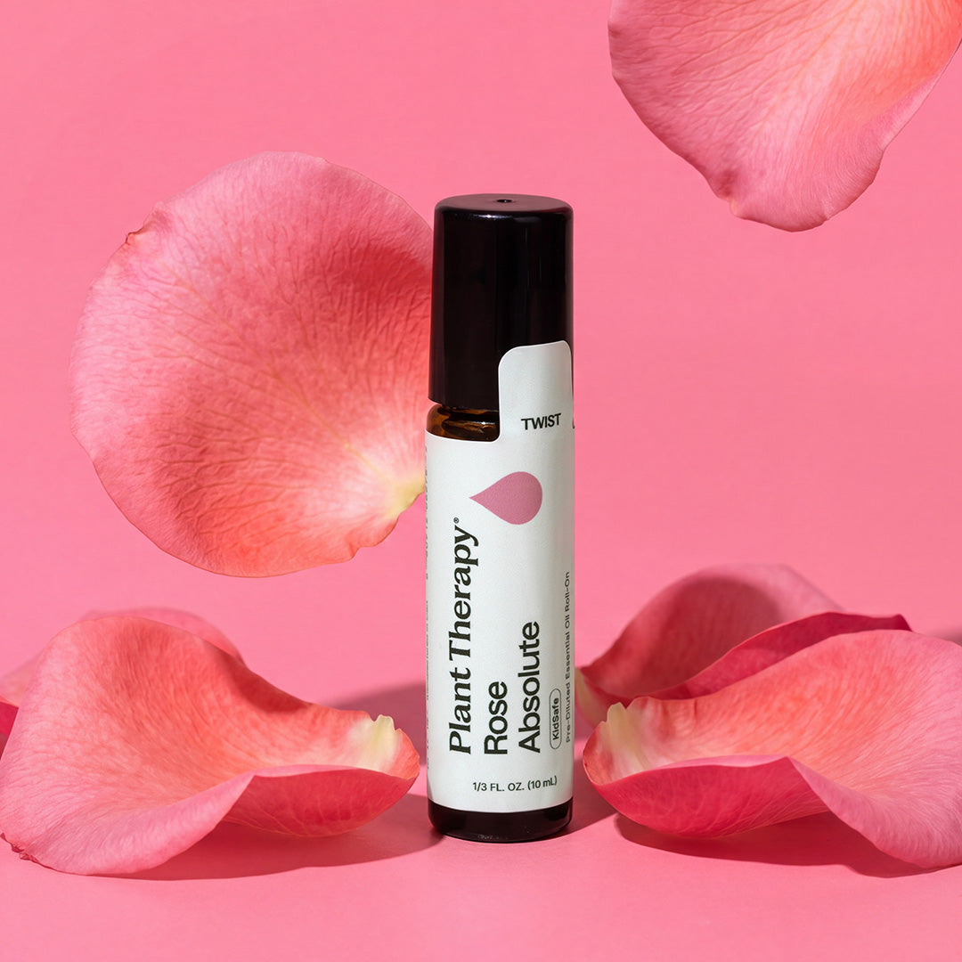 Rose Absolute Essential Oil Roll-On 10 mL | Pre-Diluted.