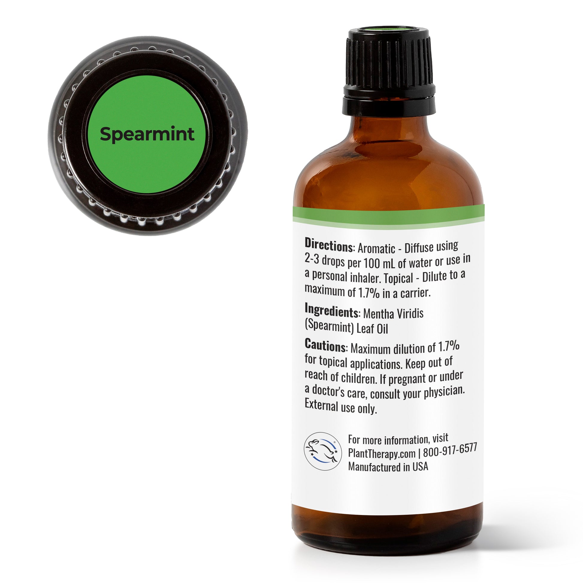 LA MONK Organic Spearmint Oil 