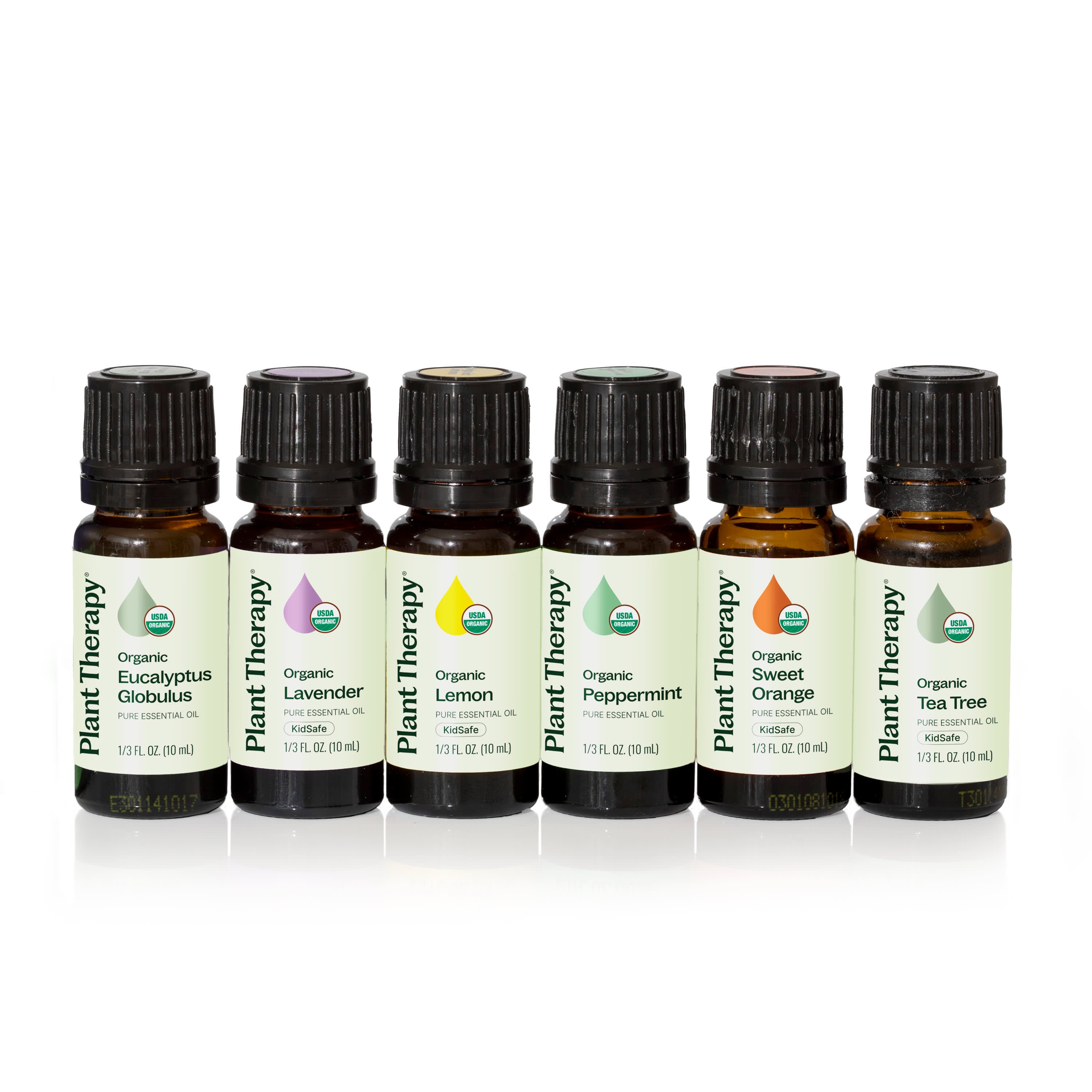 Organic Singles Essential Oil Set