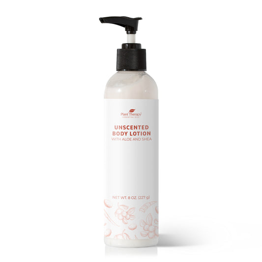 Unscented Body Lotion with Aloe and Shea