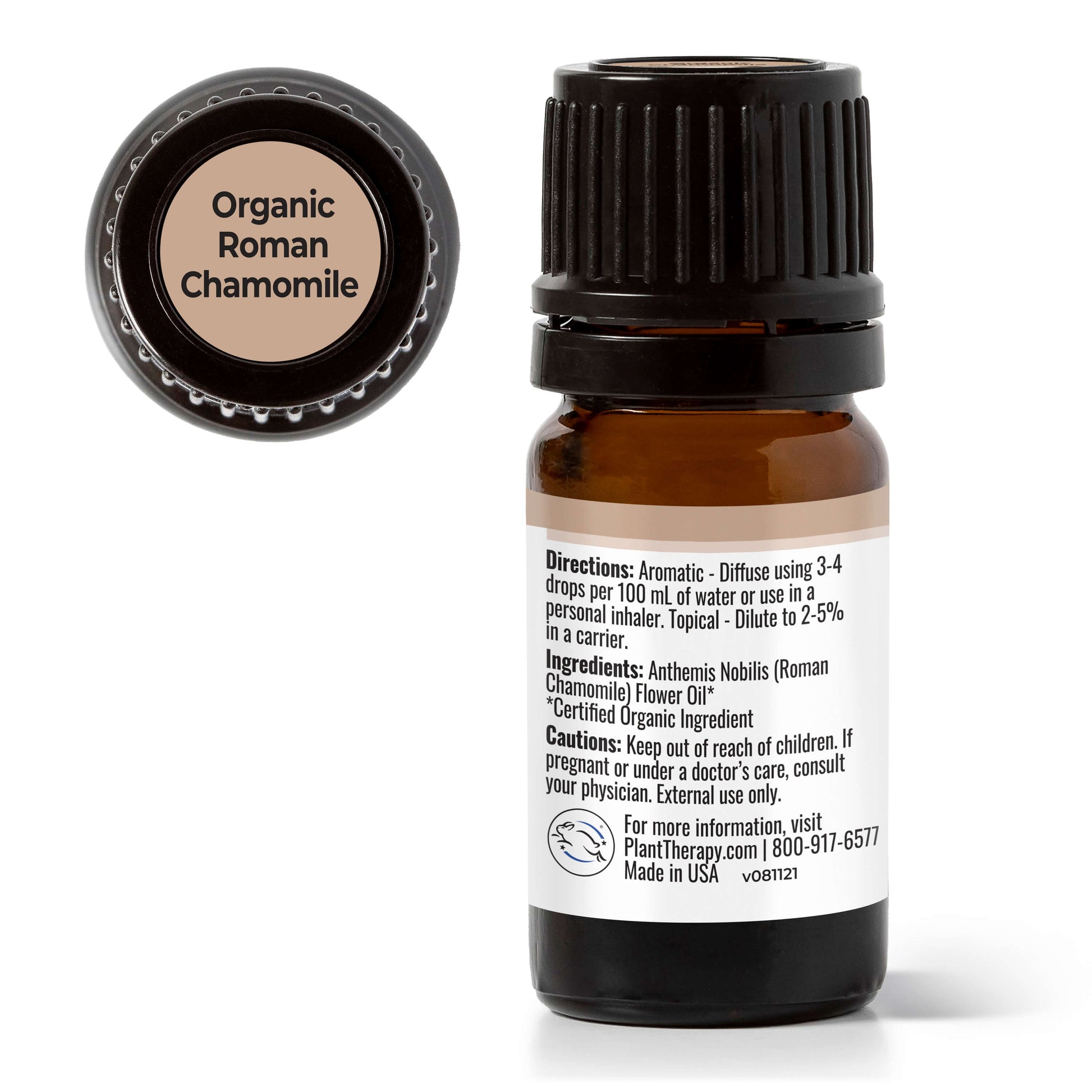 Tisserand Chamomile Roman Organic Essential Oil