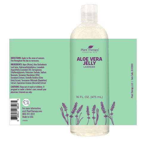 Lavender Aloe Vera Jelly