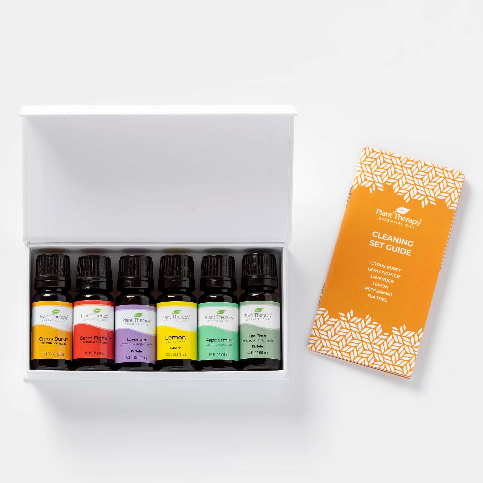 6Pcs 10ml Floral Essential Oils Gift Set Aromatherapy Diffuser