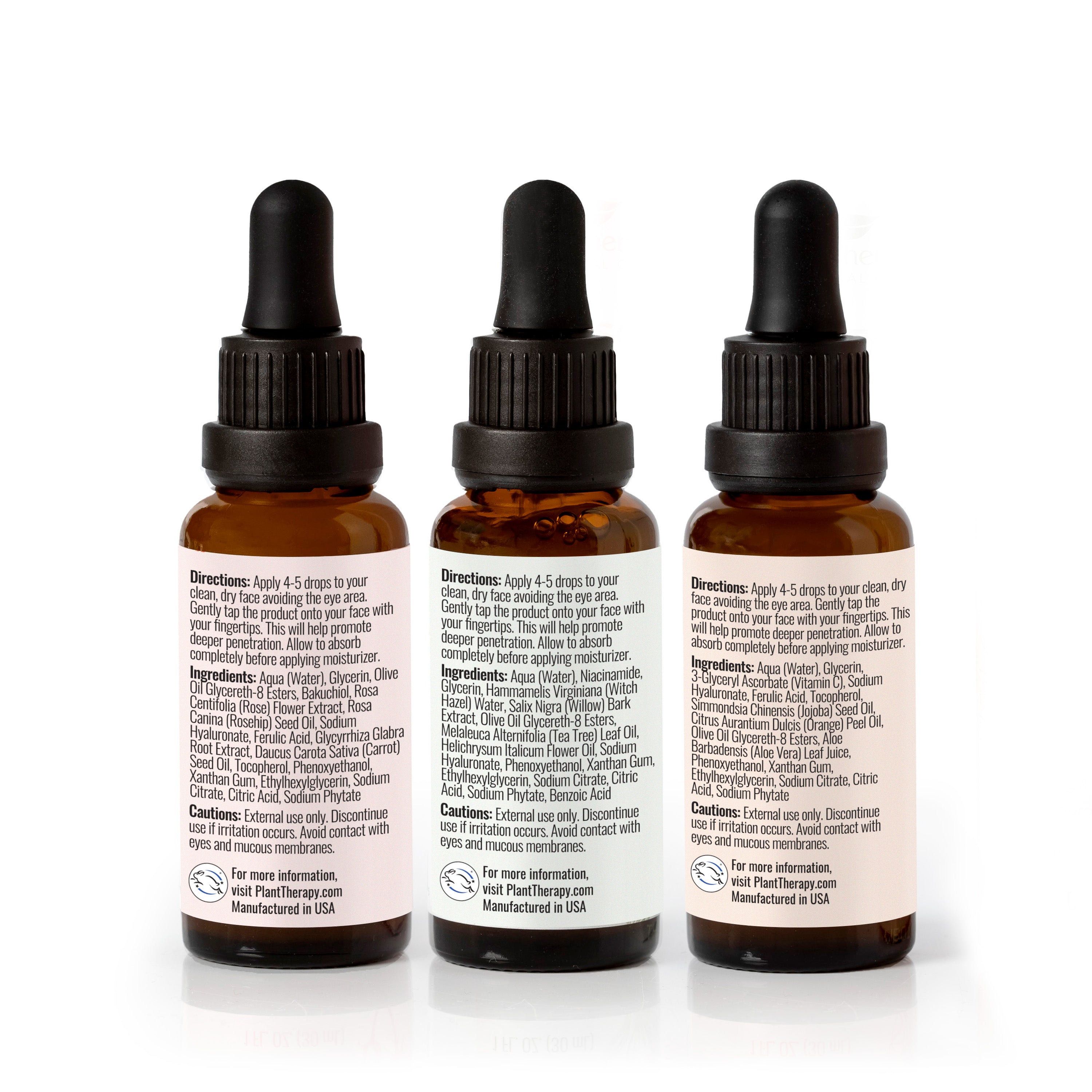 Facial Serum Trio Set Plant Therapy