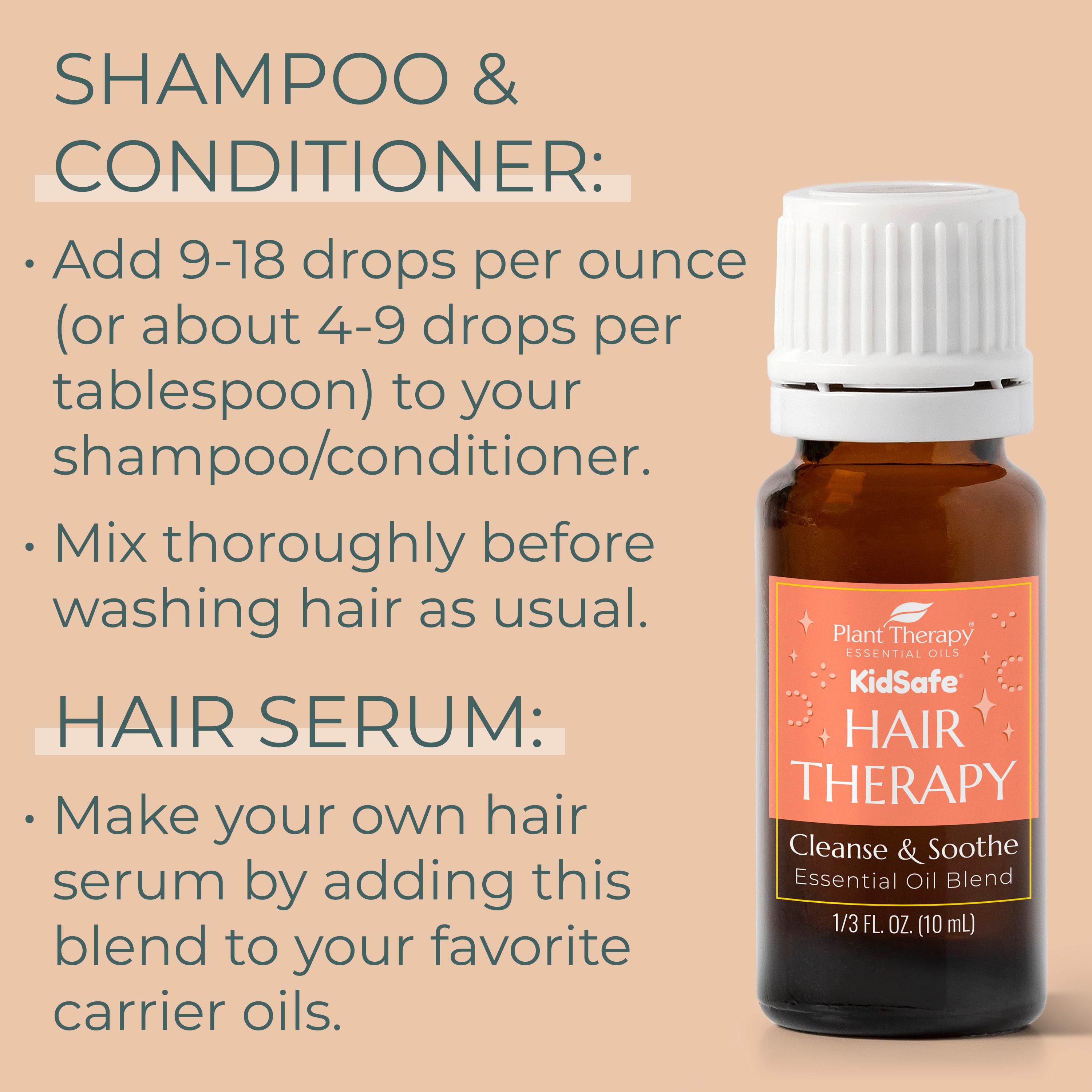 Hair Therapy Cleanse & Soothe Essential Oil Blend – Plant