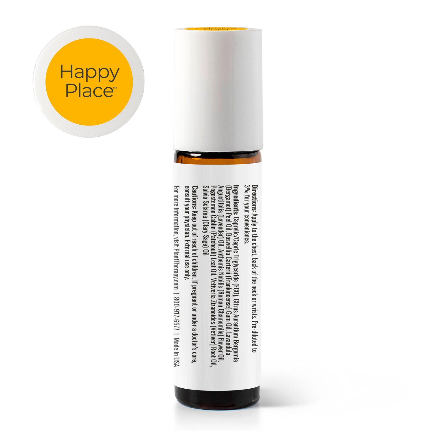 Happy Place KidSafe Essential Oil Pre-Diluted Roll-On