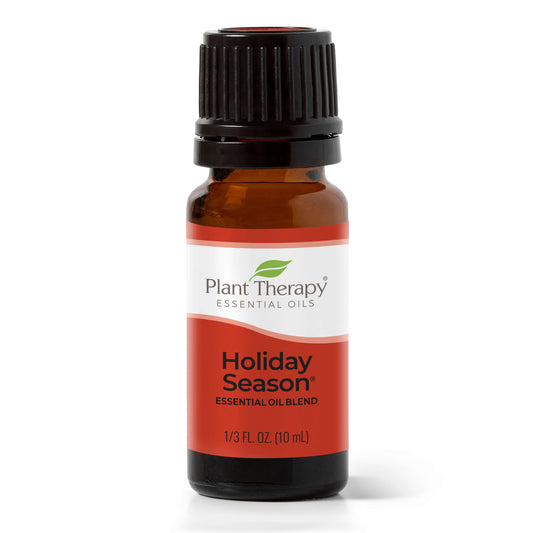 Holiday Season Essential Oil Blend front label