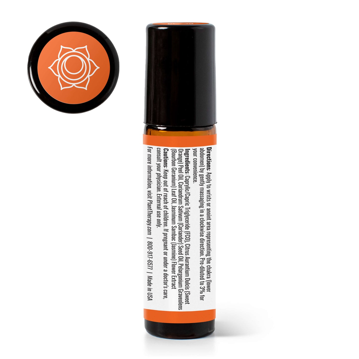 Joyful Creation (Sacral Chakra) Essential Oil Pre-Diluted Roll-On