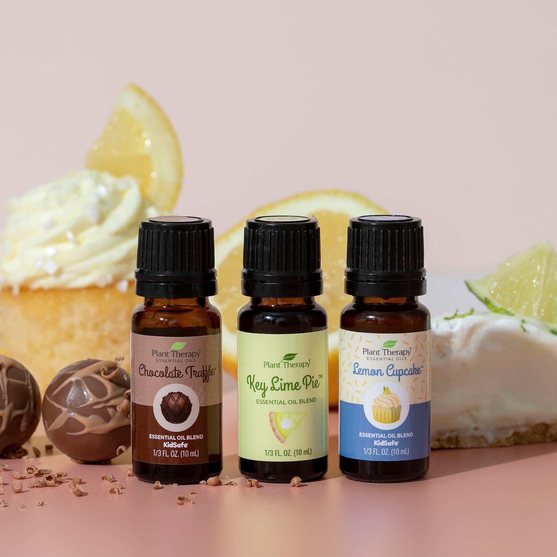 Plant Therapy Lemon Cupcake Essential Oil Blend 10 ml (1/3 oz) 100% Pure, Undiluted, Natural, Therapeutic Grade