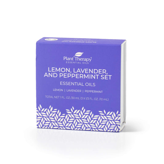 Lemon, Lavender and Peppermint Set