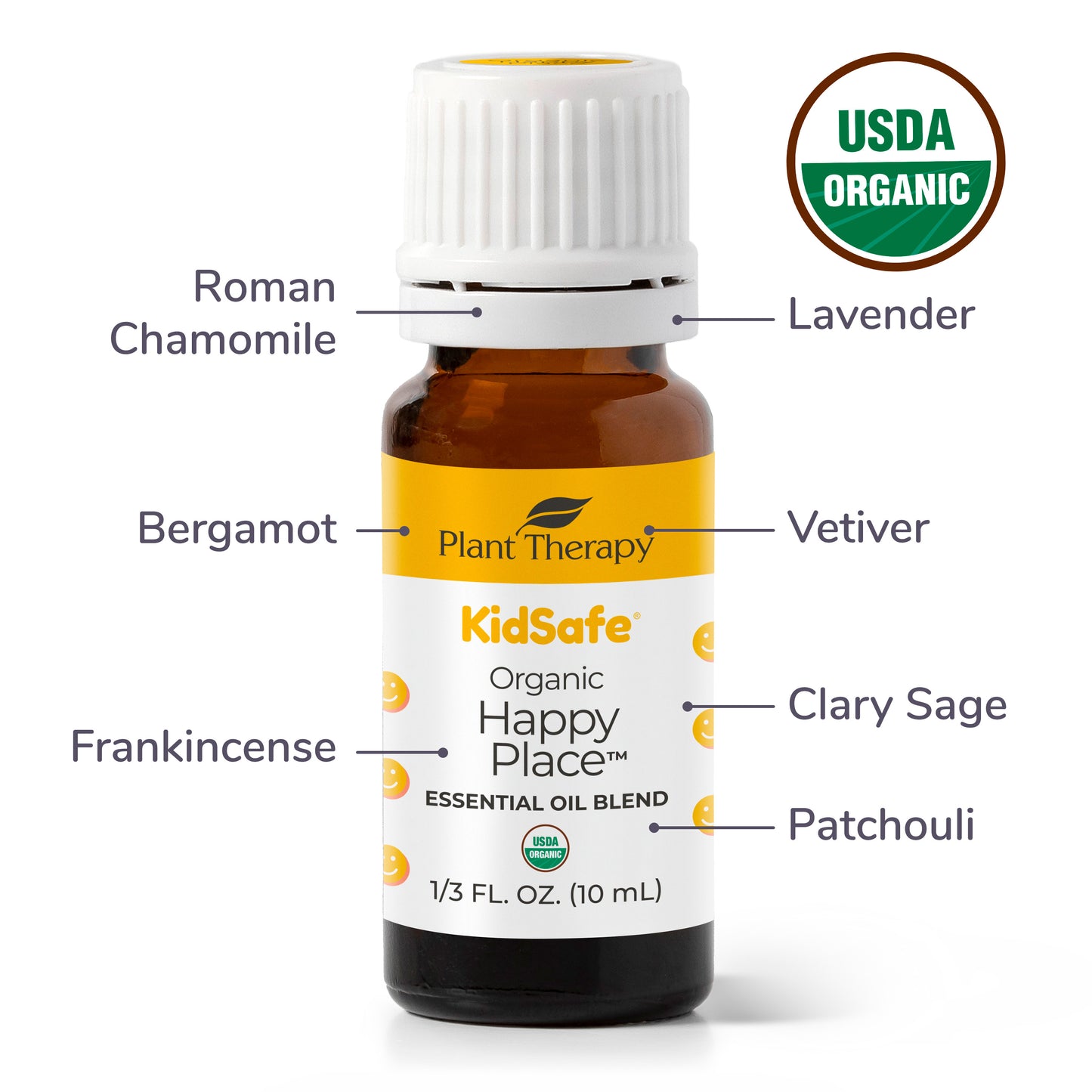 Organic Happy Place™ Essential Oil Blend
