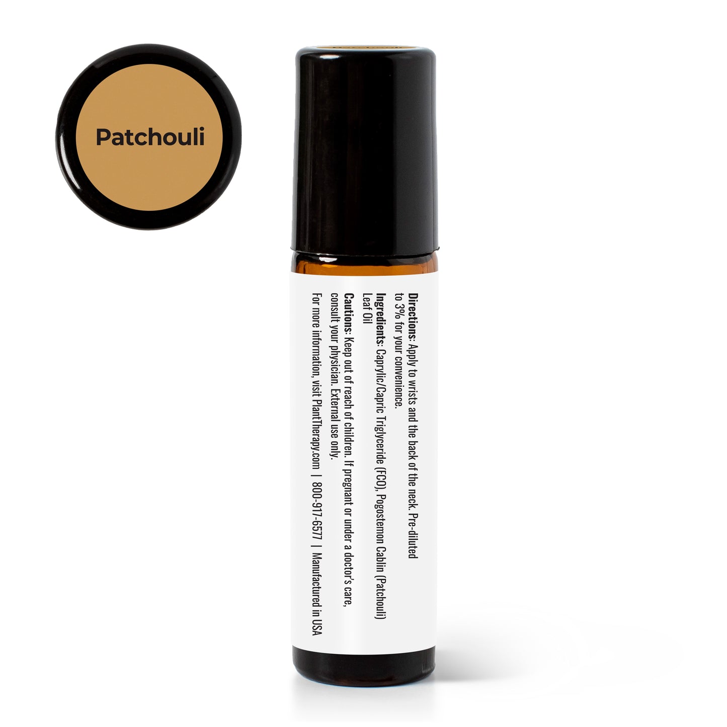 Patchouli Essential Oil Pre-Diluted Roll-On
