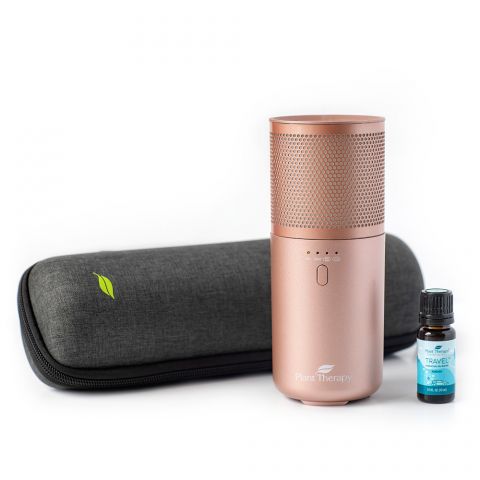 Rose Gold Portable Diffuser with Travel Pack