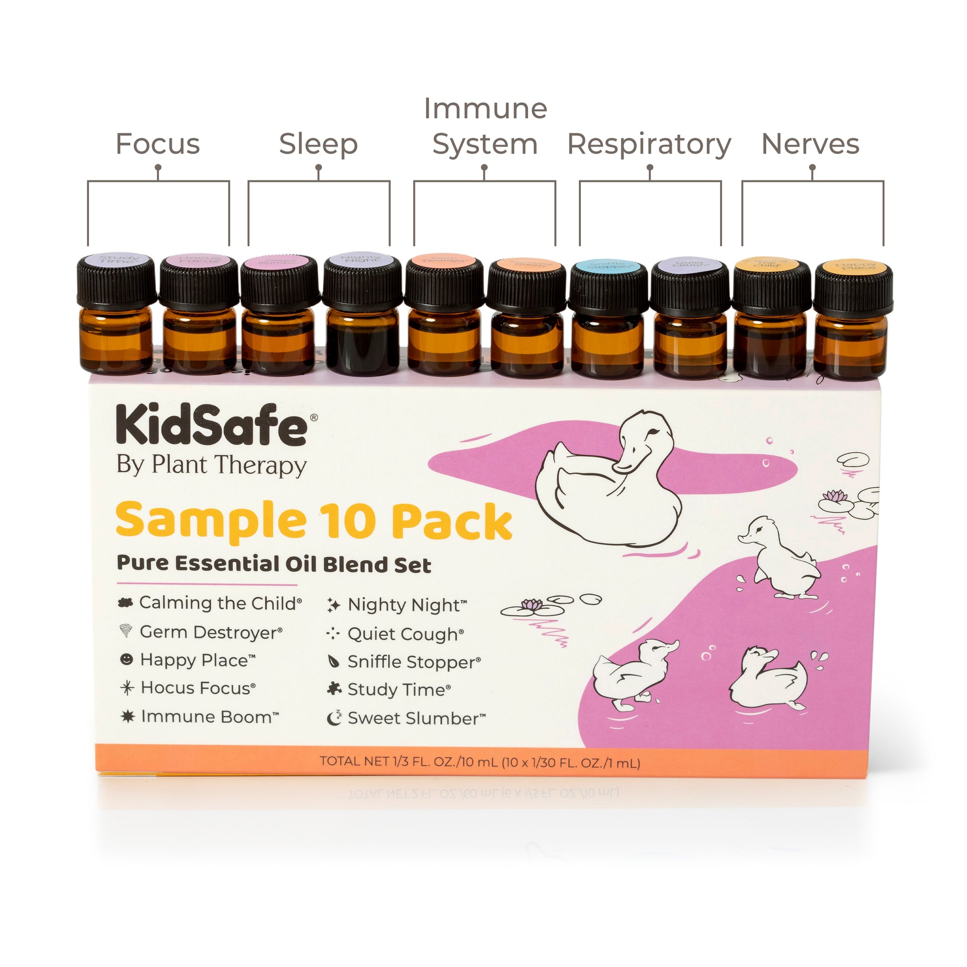  Plant Therapy KidSafe Skin Soother Essential Oil Blend 10 mL  (1/3 oz) 100% Pure, Undiluted, Therapeutic Grade : Health & Household