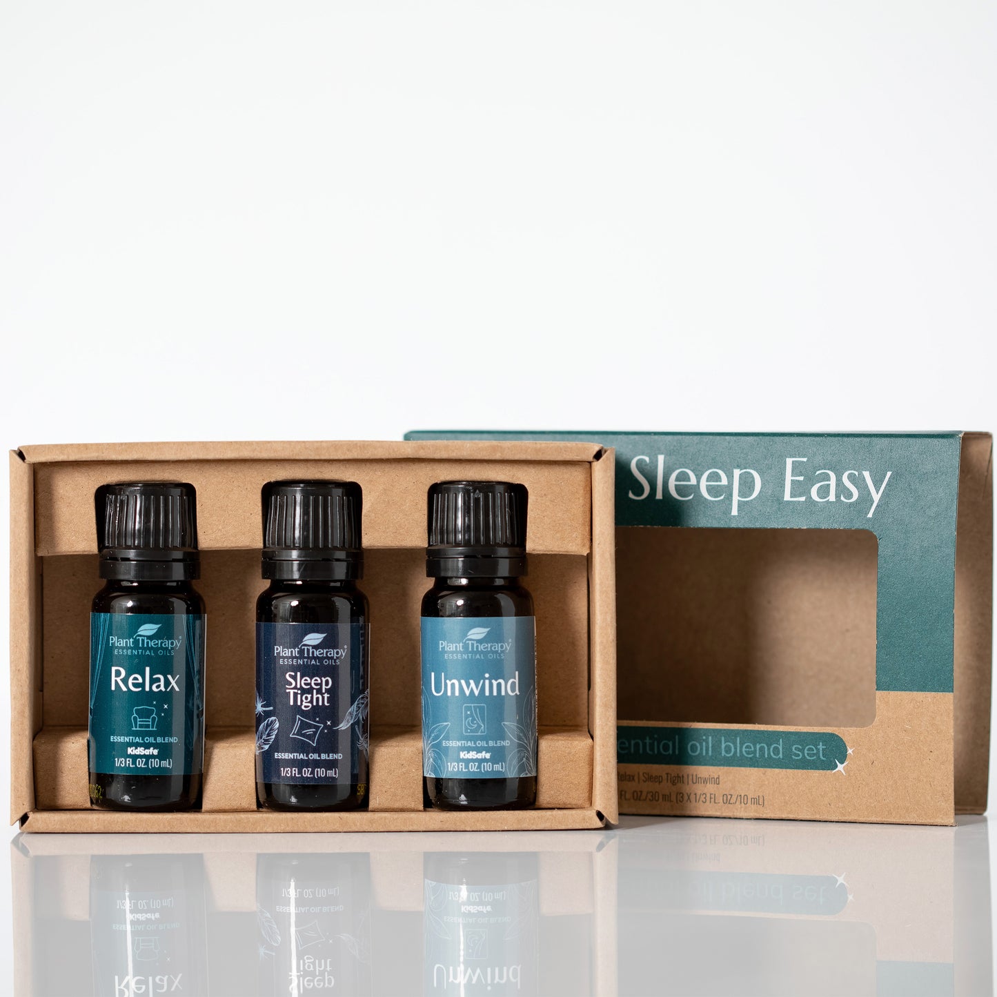 Sleep Easy Essential Oil Blend Set, image of blend bottles
