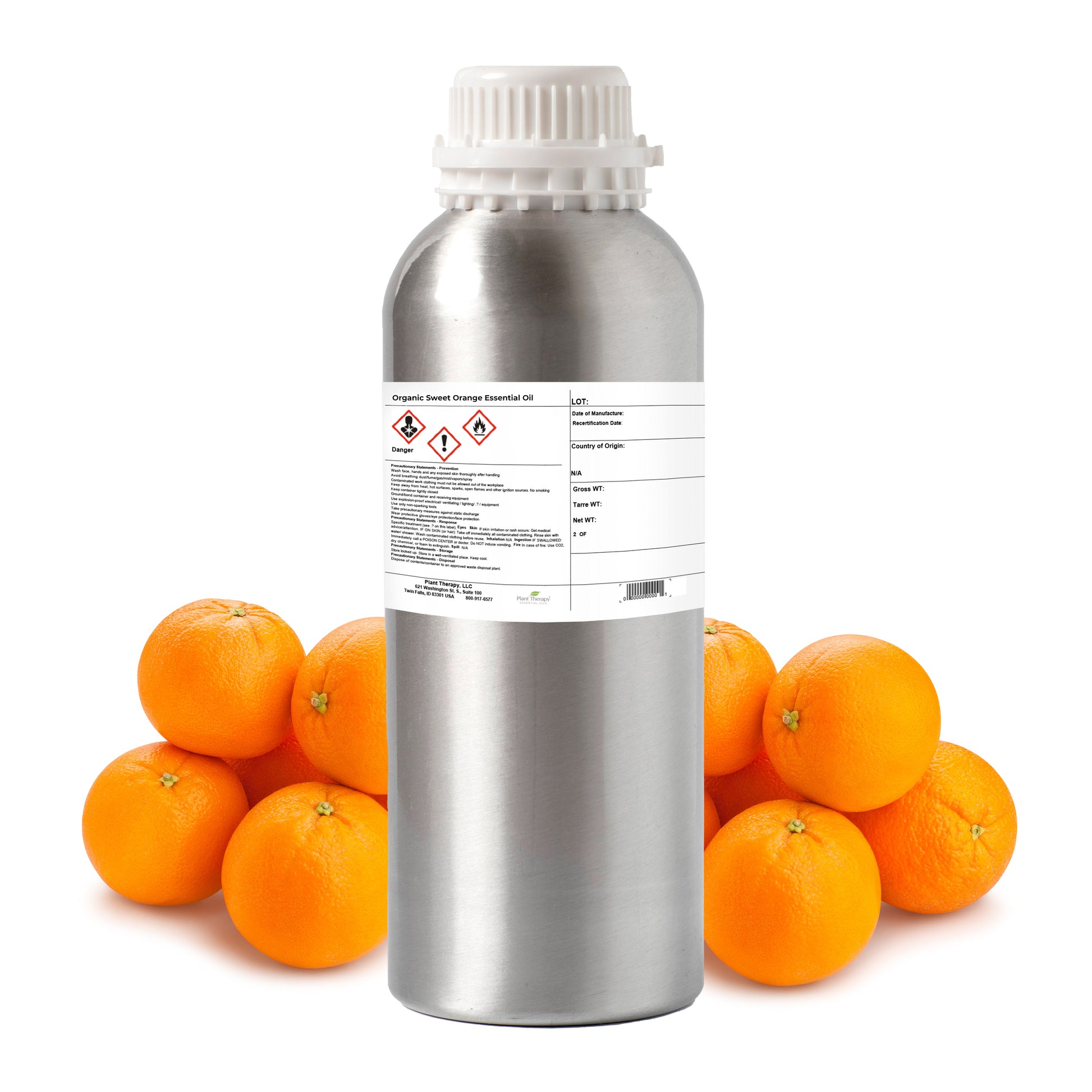 Organic Orange Essential Oil (sweet orange) from Artisan Aromatics