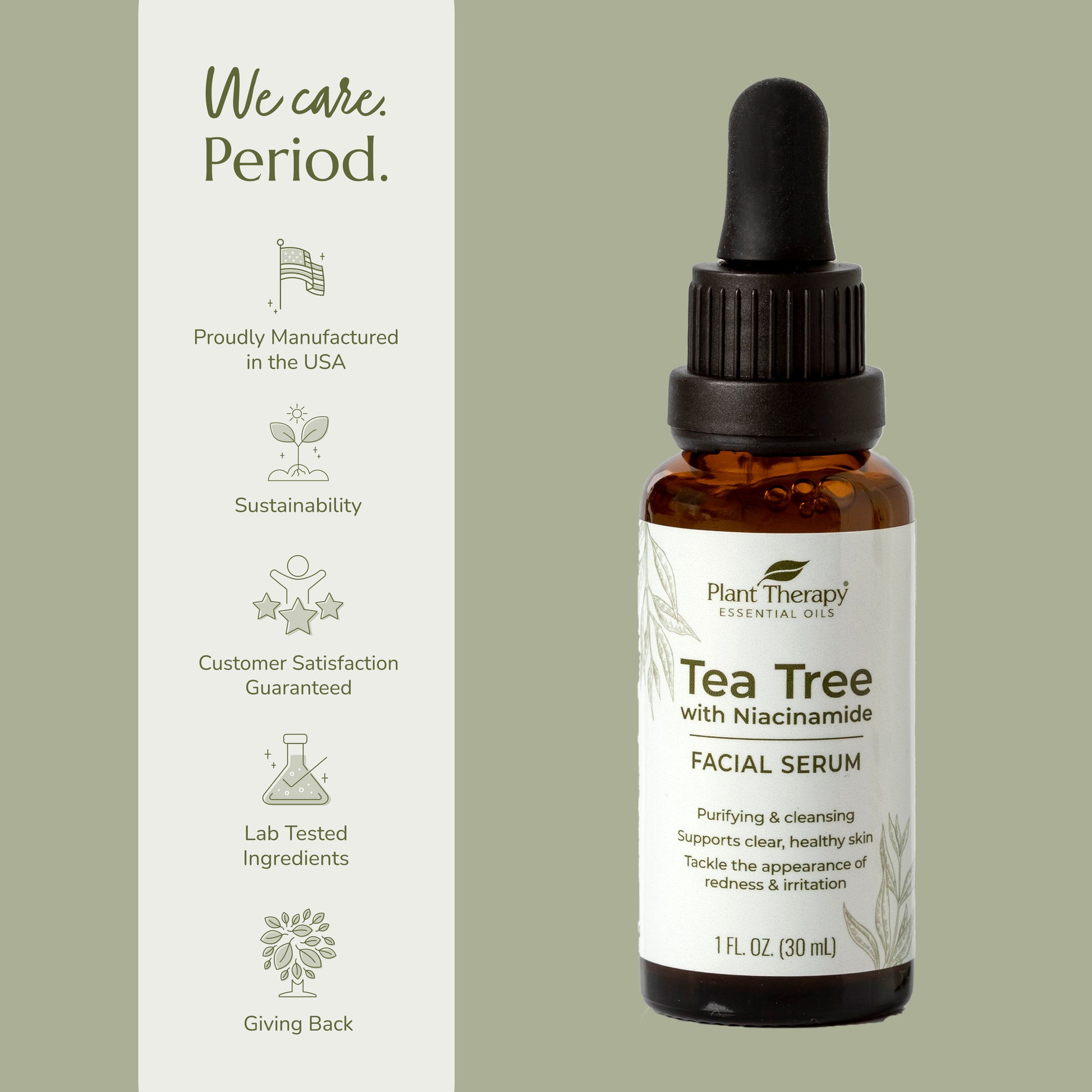 Tea Tree with Niacinamide Facial Serum – Plant Therapy