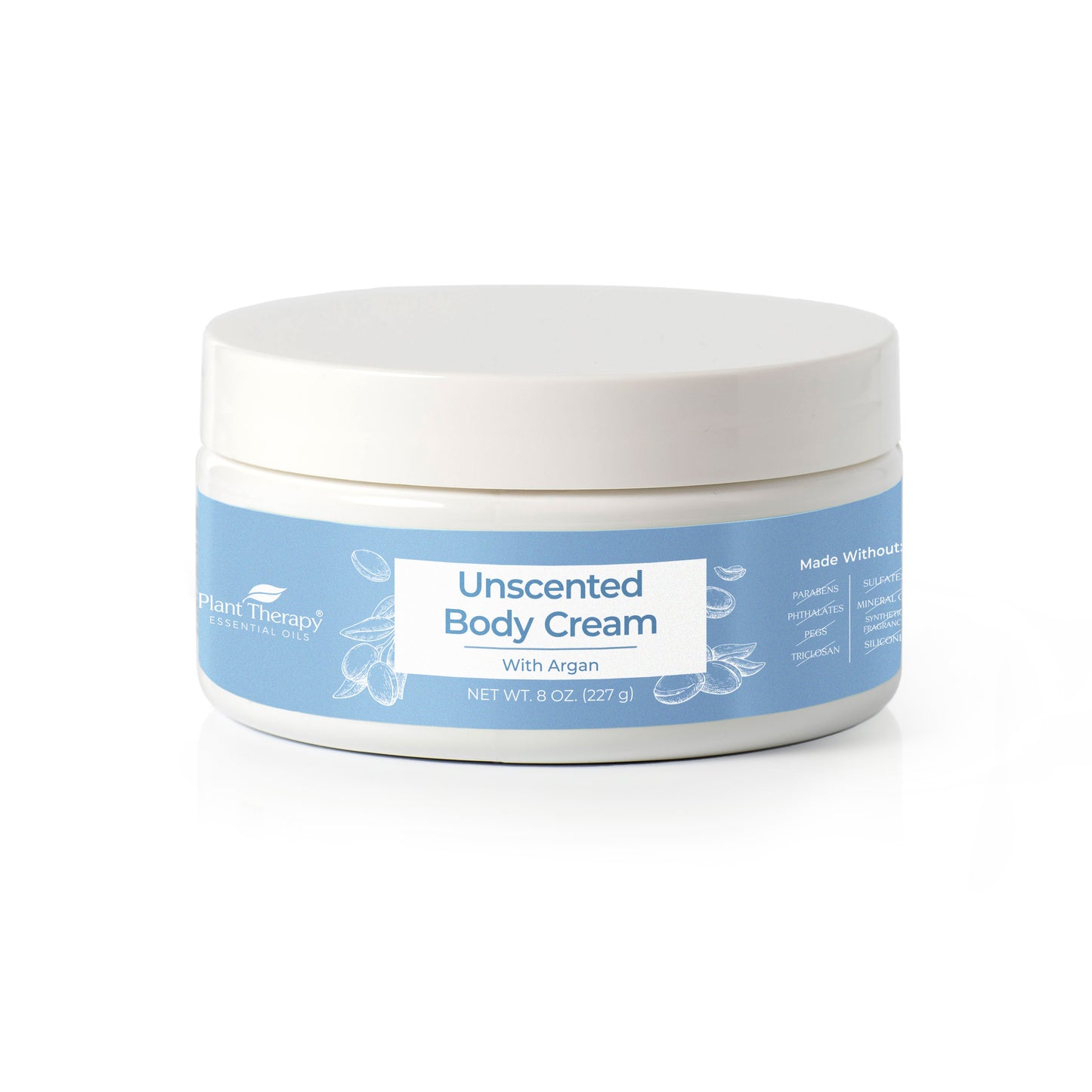 Unscented Body Cream with Argan