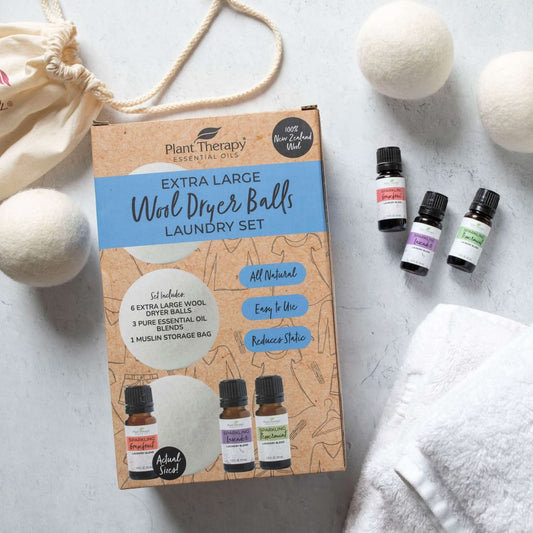  Laundry Essentials Essential Oil Set: Use with Wool