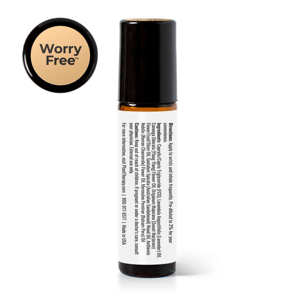 Worry Free™ Essential Oil Blend Pre-Diluted Roll-On